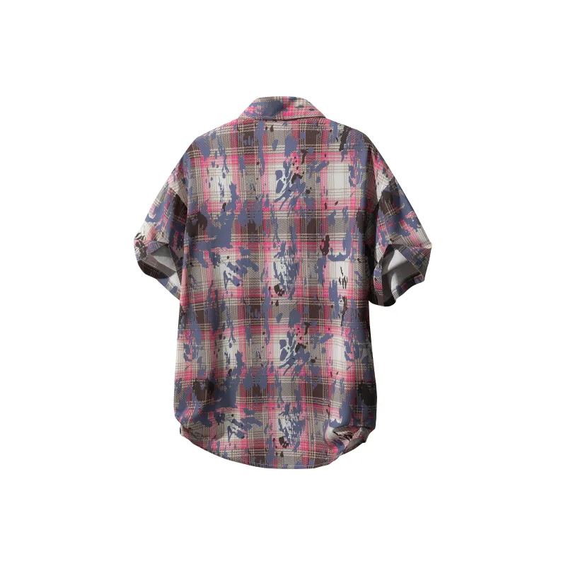 WKOOG Shirts Unisex Iridescent Plaid-1