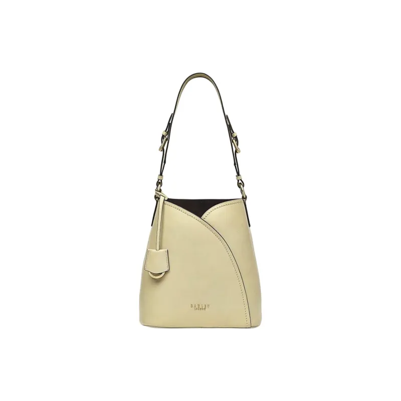 RADLEY Cow Leather Bucket Bags Crossbody Bag Shoulder Bag Medium Size Women's Beige-0