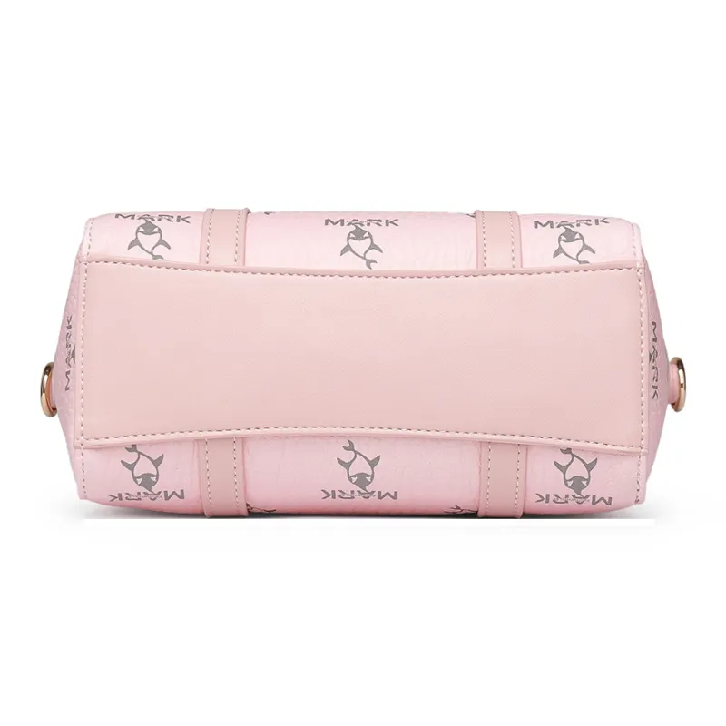 FAIRWHALE PVC Handbag, Shoulder Bag Regular Women's Pink-4