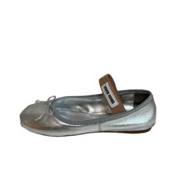 MIU MIU Casual Single Shoes Women's Gray