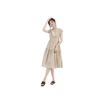 Mo Han Yi Mei Short Sleeved Dress Women's
