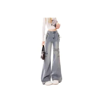 XIANSINIAO Jeans Women's Blue