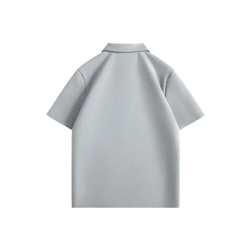 Red bean Polo Shirts Men-9