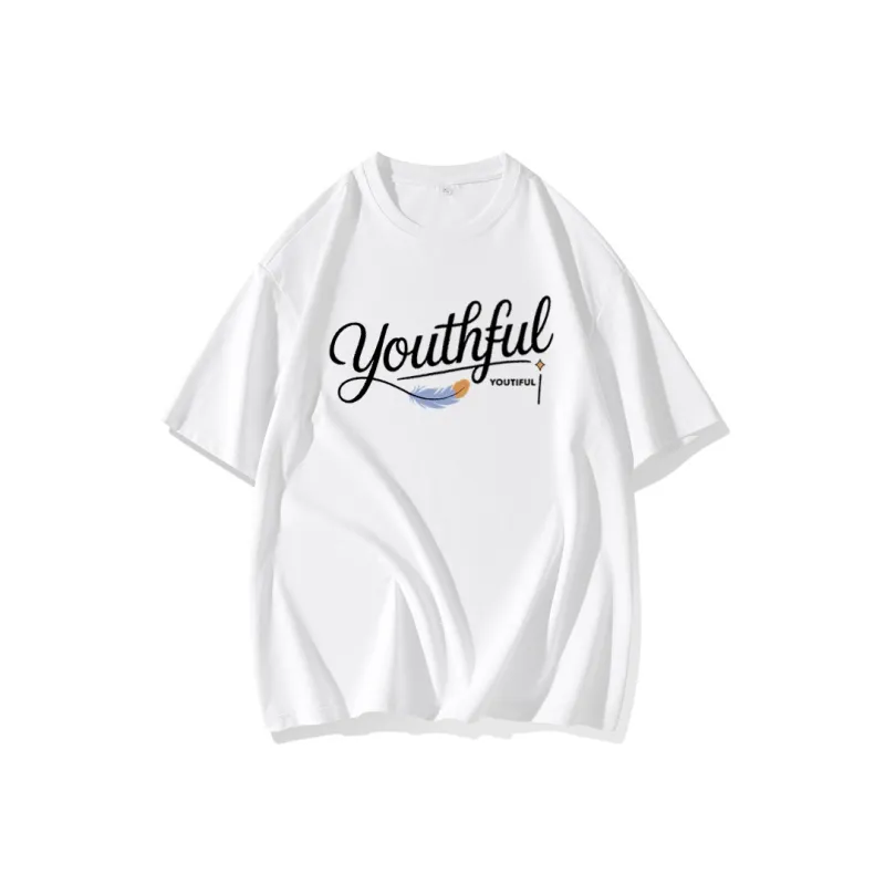 FAIRWHALE Drop Shoulder Sleeve T Shirt Women's-0