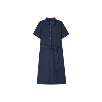 Skechers SS25 Short Sleeved Dress Women's Captain Blue 01KA