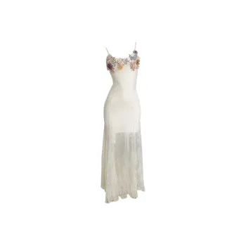 PAZZO Slip Dresses Women's Floral Mist Apricot