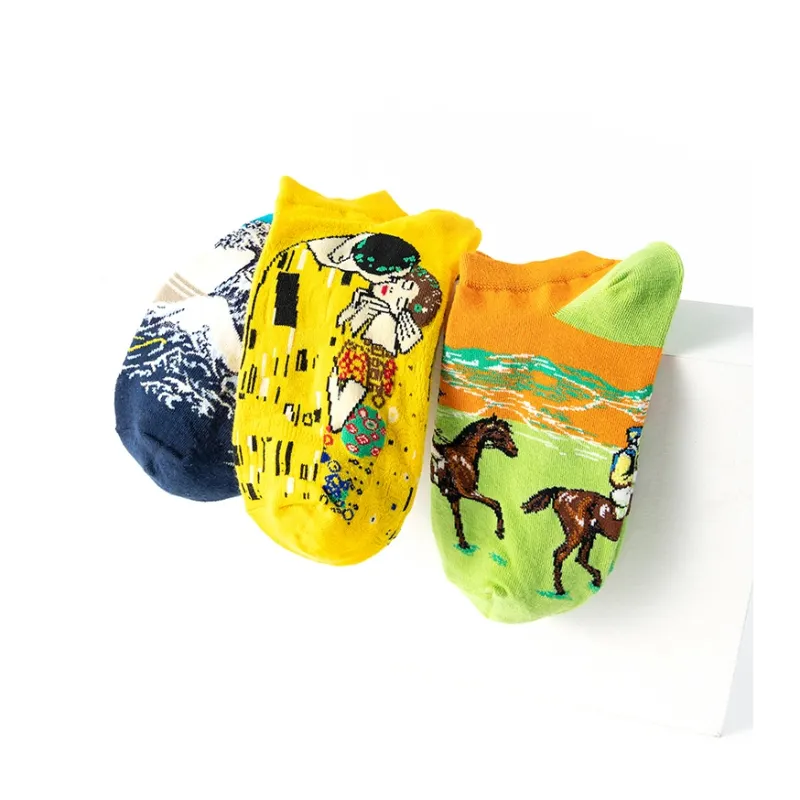 The Temptation Of The Muse No Show Socks Unisex 5 Pack-23