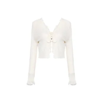 DPLAY Knitwear Women's Creamy Apricot