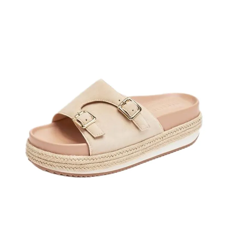 Staccato Rubber Sole Abrasion Resistant Slide Slippers Women's-1