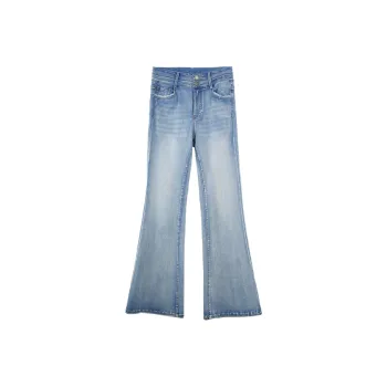 ELLE Jeans Women's Denim Blue Ice Skin