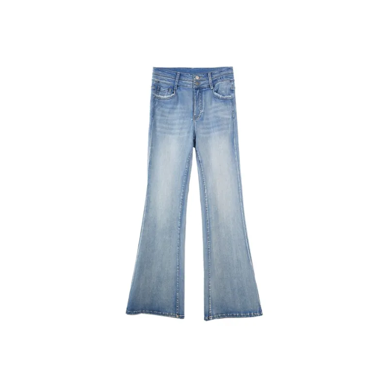 ELLE Jeans Women's Denim Blue Ice Skin-0