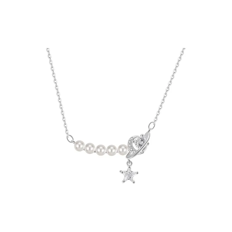 MISS WEI 999 Fine Silver Necklaces Women's-0