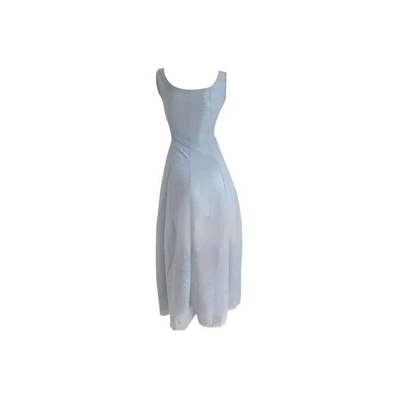 KKX Slip Dresses Women's Blue-1