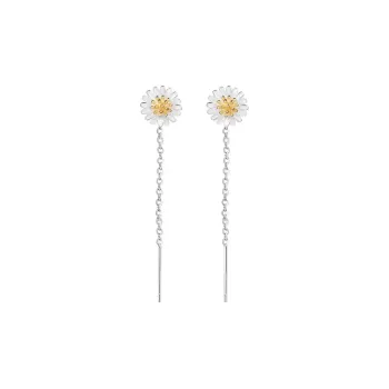 CENTURY&KINDLE S925 Silver Drop Earrings Women's