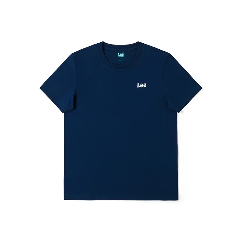 Lee T Shirts Men Navy Blue-0