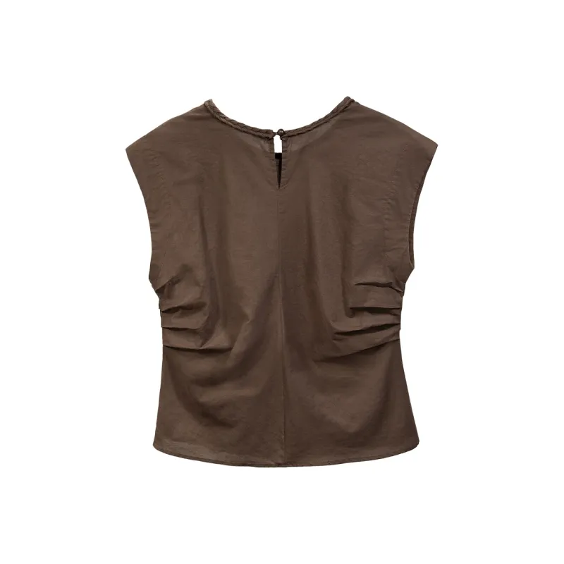 Cypress House Shirt Women's Red Coffee-1