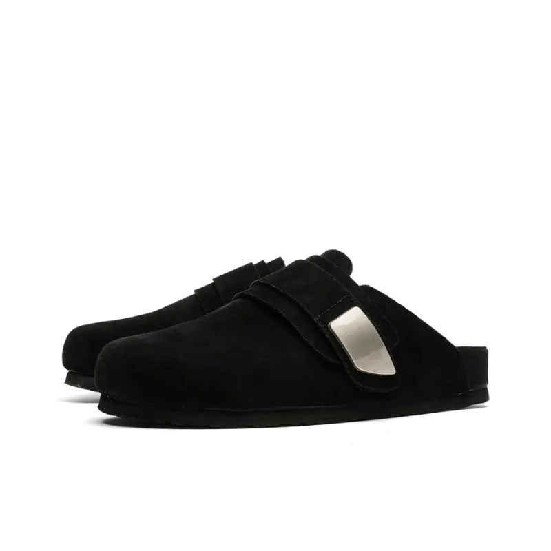 Kaltendin Metal Closed Toe Slippers Unisex-1