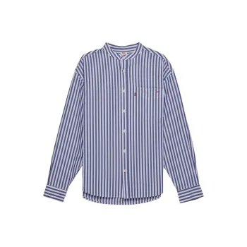 Levis Shirts Men Blue/White