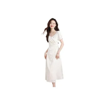 Mu Xiao Xin Short Sleeved Dress Women's