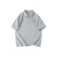 [5A Antibacterial Quick Dry Sun Protection]Light Gray (Pure White Badge Chest Logo)
