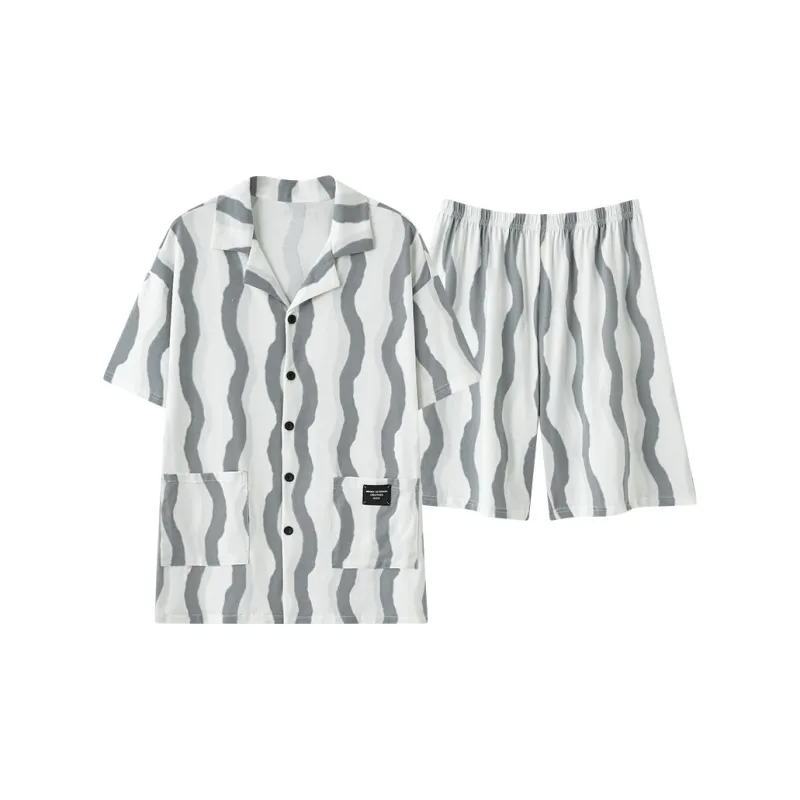 Pretty lady Men Pajama Sets-0