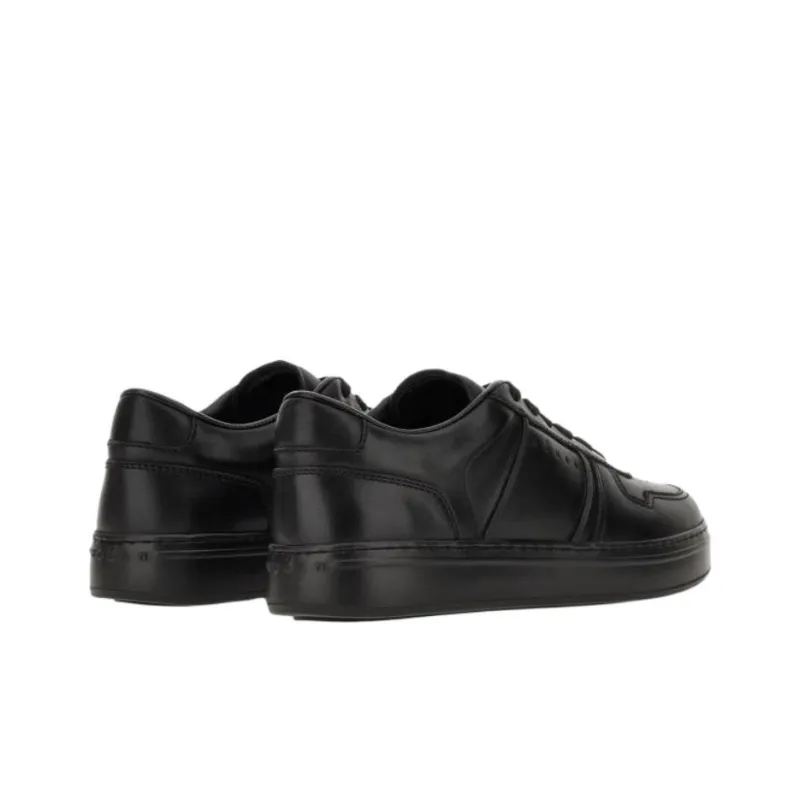 HOGAN H TV Low Top Skateboard Shoes Men's Black-3