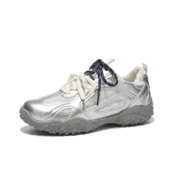 Little Red Man Slip Resistant Breathable Lightweight Height Increasing Abrasion Resistant Low Top Casual Shoes Women's