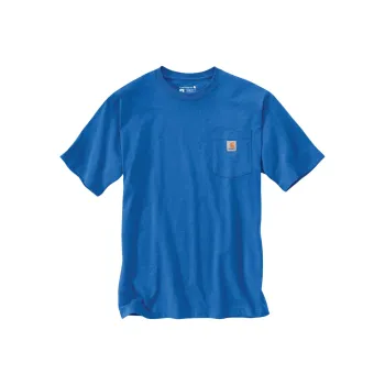 Carhartt T Shirts Men Lighthouse Blue