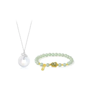 GIFU Colored Glaze Necklaces Women's