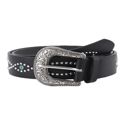 JKEM PU Leather Belts Unisex 3.7cm-5