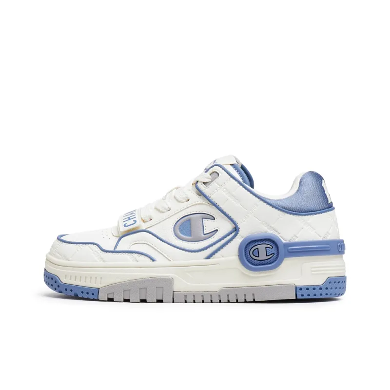Champion Top Student Shoes Balance Low Top Skateboard Shoes Unisex Milk White/Eternal Blue-0