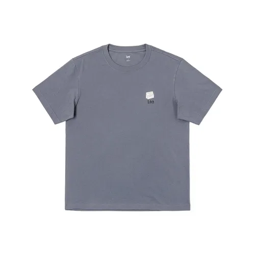 Lee T Shirts Men Iron Gray