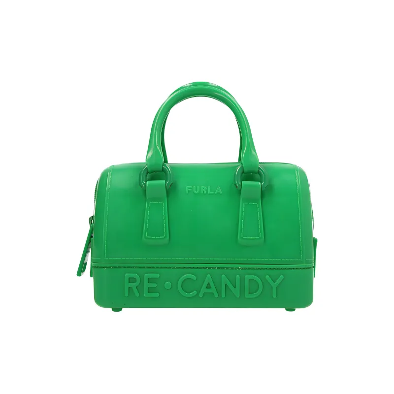 Furla Candy Boston Bag Shoulder Bag Crossbody Bag Handbag Mini Women's Grass Green-0