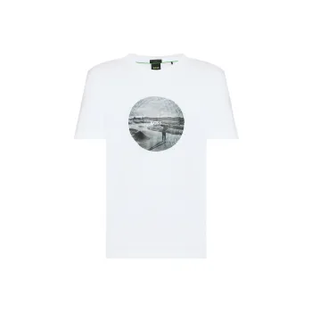 HUGO BOSS SS25 T Shirt Men's White