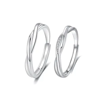 YFANXI 999 Fine Silver Rings Unisex