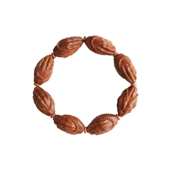 TANGSHU Olive Pit Seiko Carving High Quality Good Luck Beaded Bracelet Unisex
