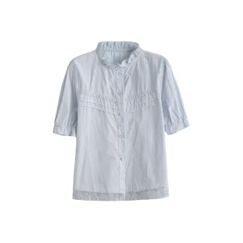 Juden Choi Shirts Women's Blue