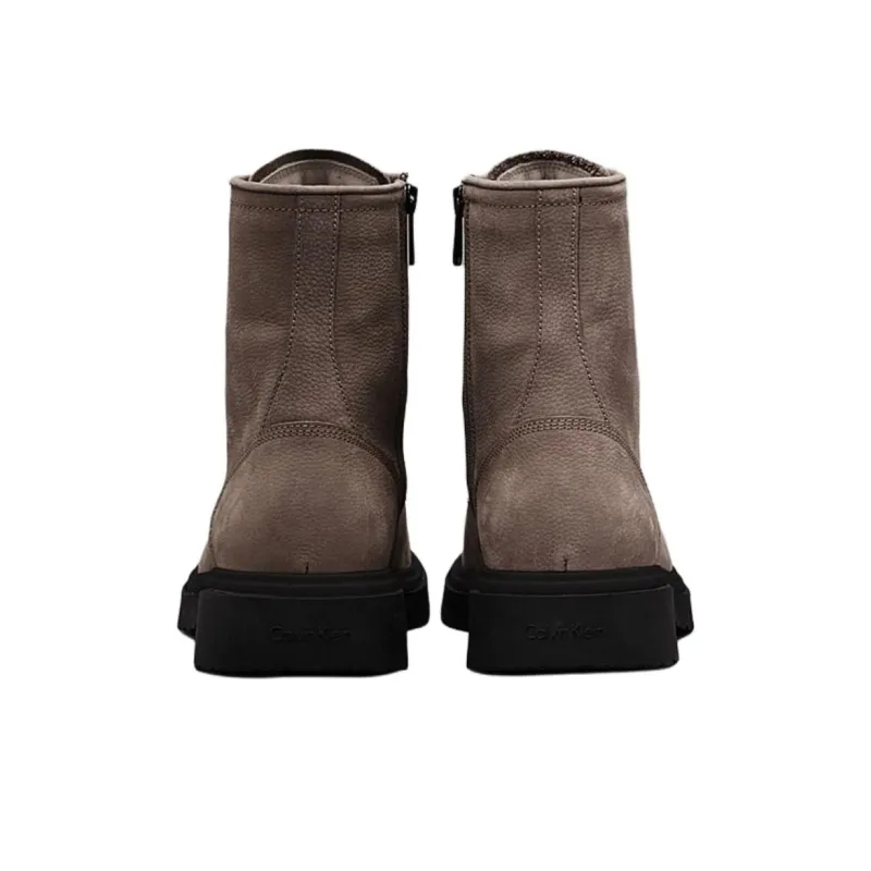 CALVIN KLEIN Ankle Boots 3cm Men's Brown-4
