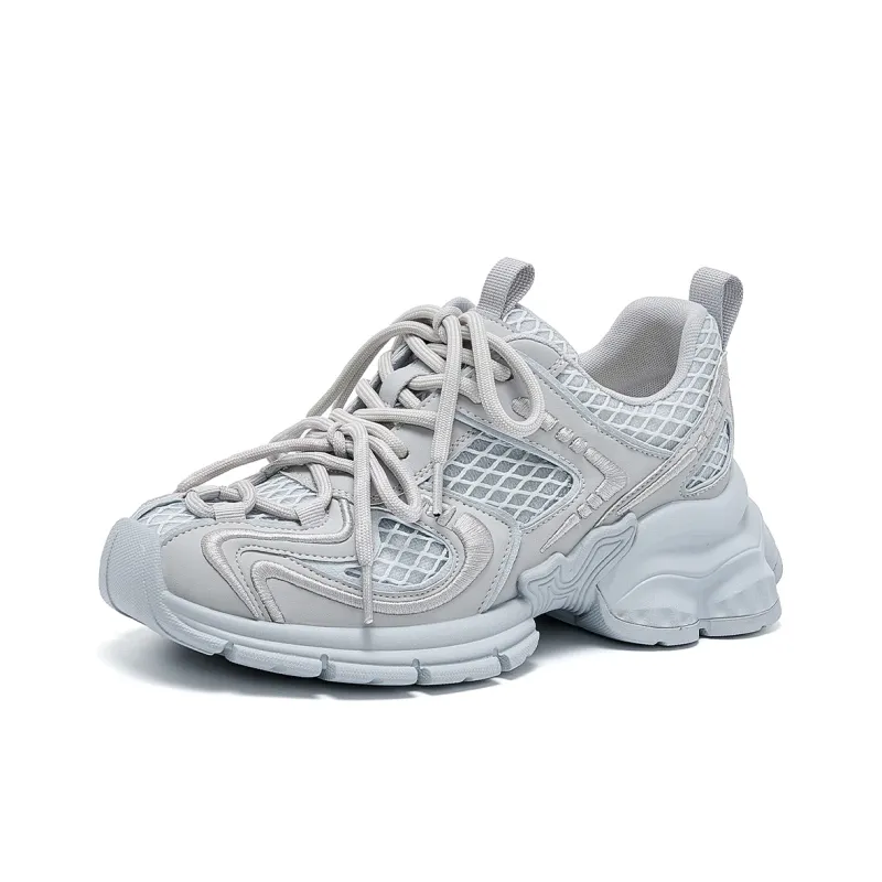 ELLE Low Top Chunky Sneakers Women's-4