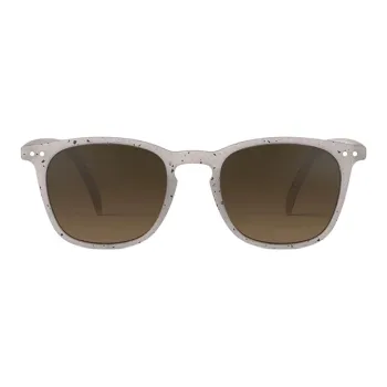 IZIPIZI PARIS Rubber Square Sunglasses Unisex Beige