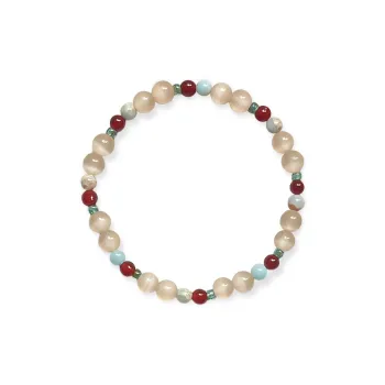 GUDS GAVE Glass Cat Eye Bracelets Unisex