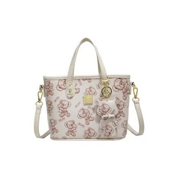 FREEHIKE PU Crossbody One Shoulder Handbag Regular Women's Ecru/Pink/Brown