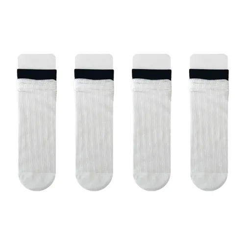 Moremoli Mid Calf Socks Women's 4 Pack