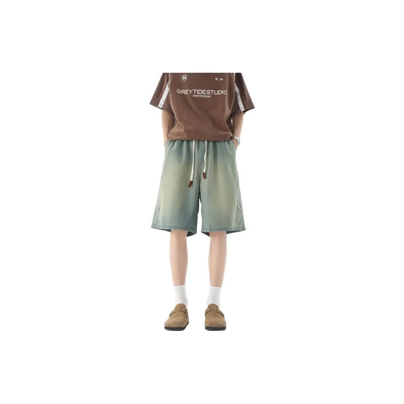 DANGERTIGER Denim Shorts Unisex-1