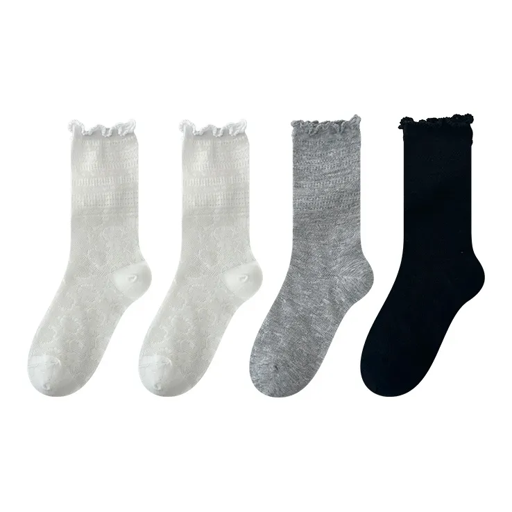 Moremoli Mid Calf Socks Women's 4 Pack-5