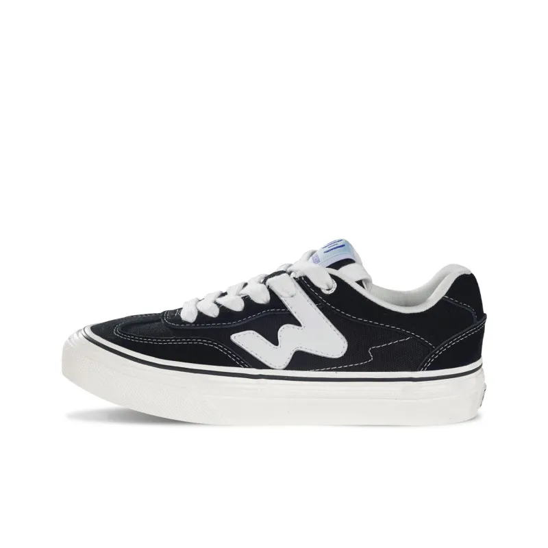 Ollieskate Wear resistant And Lightweight Low Top Skateboard Shoes Unisex Black-0