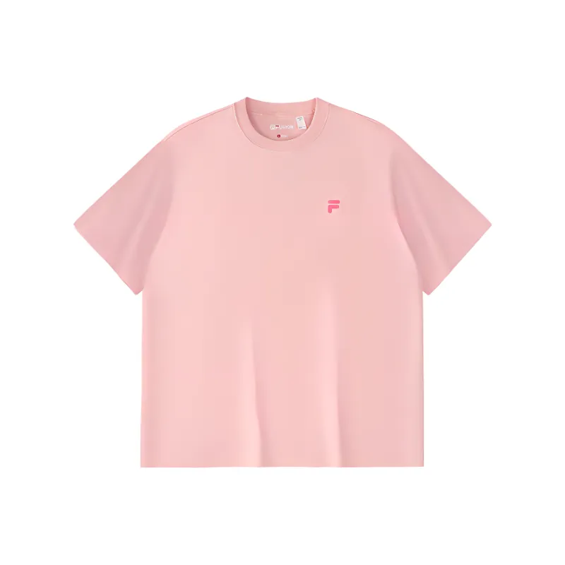 FILA FUSION FOB LIFE T Shirt Unisex Youth Pink-1