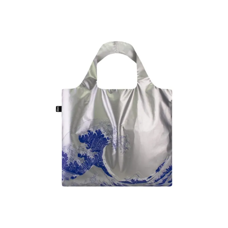 Loqi Recycled Taffeta Handbag Women's Gray-0