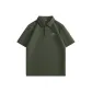 [5A Antibacterial Quick Dry Sun Protection]Army Green (Geometric Red Beans Chest Logo)