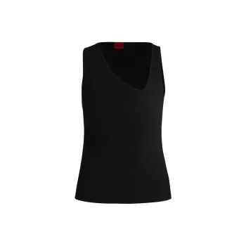 HUGO BOSS Tank Top Women's Black